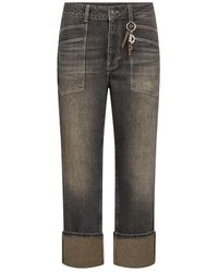 Mos Mosh - Cropped Jeans - Lyst