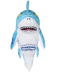 Sprayground - Tassen ,Veelkleurig ,Nylon Shark Plush Rugzak - Lyst