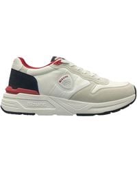 Blauer - Weiße Low-Top-Sneakers - Lyst