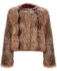 CESARE GASPARI - Faux fur & shearling jackets - Lyst