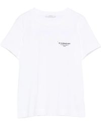 Givenchy - T-Shirt Met Stamp Print - Lyst