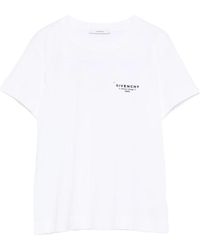 Givenchy - T-Shirt Met Stamp Print - Lyst