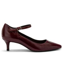 Carmens - Schoenen ,Rood ,Leer Deva Strap - Lyst