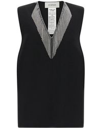 Sportmax - Tops ,Zwart ,Tops - Lyst
