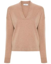 Peserico - V-Neck Knitwear - Lyst