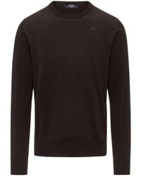 K-Way - Round-Neck Knitwear - Lyst