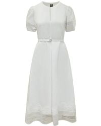 HUGO - Midi Dresses - Lyst
