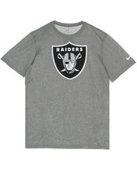 Nike - Fitness ,Grijs ,Polyester Nfl Logo Legend Tee Las Vegas Raiders - Lyst