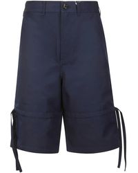 Comme des Garçons - Casual twill plain shorts - Lyst