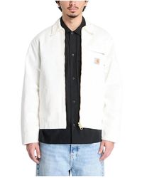 Carhartt - Jassen ,Wit ,Katoen Detroit Jacket - Lyst
