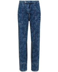 DSquared² - Blauw Trekkoord Taille Broek - Lyst