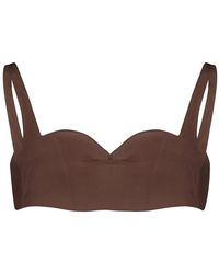 Prada - Crepe De Chine Top - Lyst
