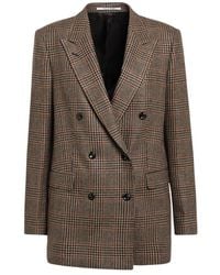 Tagliatore - Jassen ,Bruin ,Wol Jasmine Jacket - Lyst