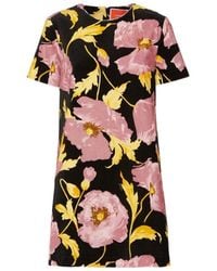 La DoubleJ - Kleedjes ,Veelkleurig ,Mini Swing Jurk - Lyst