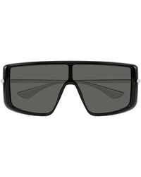 McQueen - Gafas de sol Alexander Mc Queen Am0524 S 001 Plata Negro/Gris Unisex - Lyst