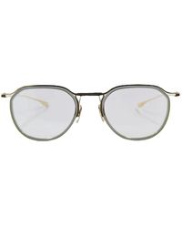 Dita Eyewear - Montatura ottica minimalista con lenti rotonde - Lyst