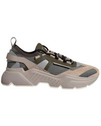 Dolce & Gabbana - Low top sneakers mit gummisohle - Lyst