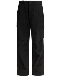 Needles - Zwarte Cargo Broek Urban Stijl - Lyst