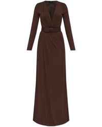 DSquared² - Bruine Elegante Jurken Voor Vrouwen - Lyst
