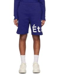 Etudes Studio - Blauwe Tempera Shorts Zomer Must-Have - Lyst