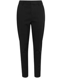 Kaffe - Zwart Diep Slim Fit Broek - Lyst