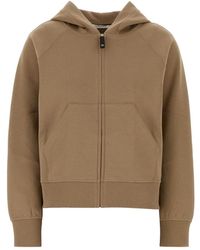 Max Mara - Hoodies & Sweatvesten ,Bruin ,Katoen Smmalma Zip-Through - Lyst