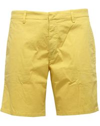 Dondup - Cotton Bermuda Shorts - Lyst