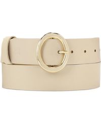 Kazar - Accessoires ,Leer Brede Leren Band - Lyst