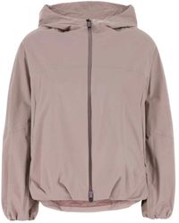 Herno - Nylon Short Down Jacket - Lyst