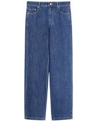 Max Mara - Five-Pocket Wijde Pijpen Jeans - Lyst