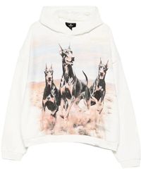 Represent - Dog Print Hoodie - Lyst