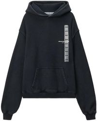 Alexander Wang - Hoodies & Sweatvesten ,Zwart ,Sweatshirt - Lyst