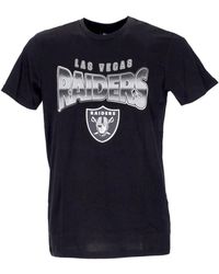 KTZ - Tops ,Zwart ,Katoen Las Vegas Raiders Grafisch T-Shirt - Lyst