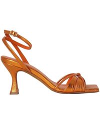 Toral - Zapatos naranjas con cordones - Lyst