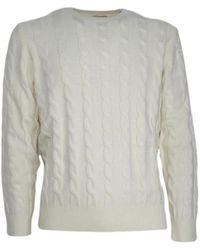 Cashmere Company - Round-Neck Knitwear - Lyst