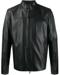 Michael Kors - Leren Racer Jacket - Lyst