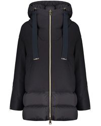 Herno - Kurze daunenjacke mit kapuze - Lyst