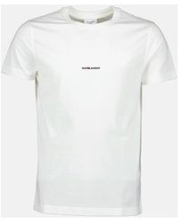 Saint Laurent - T-Shirts - Lyst