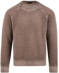 Drumohr - Taube grauer pullover modell d8k103tc - Lyst