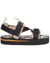 Emporio Armani - Flat Sandals - Lyst