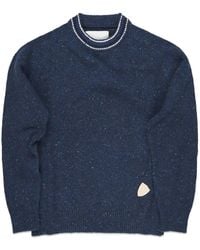 Philippe Model - Truien & Vesten ,Blauw ,Wol Trui - Lyst
