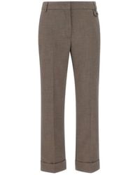 Liu Jo - Cropped Trousers - Lyst