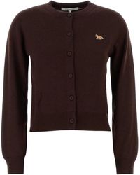Maison Kitsuné - Cardigans - Lyst