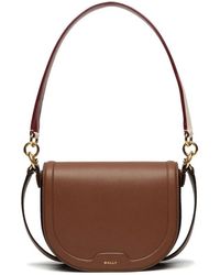 Bally - Code Flap Crossbody Bag - Lyst