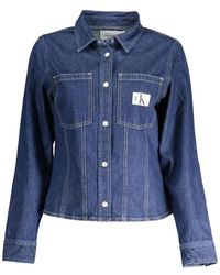 Calvin Klein - Shirt Met Lange Mouwen - Lyst