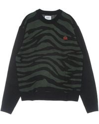 Huf - Truien & Vesten ,Veelkleurig ,Kroon Trui Vrouwen Zwart - Lyst