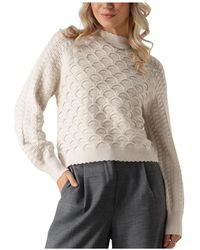 Object - Objsida Knit L/S Re Pullover - Lyst