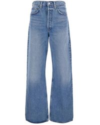 Agolde - Jeans ,Blauw ,Katoen Vintage Loose - Lyst