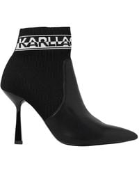 KARL LAGERFELD - Heeled Boots - Lyst