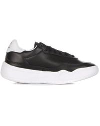adidas - Fitness ,Zwart ,Leer Cloud Lage Sneaker - Lyst